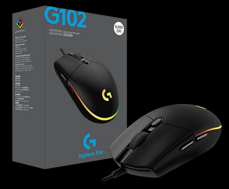 百元全能标杆鼠标——罗技G102（二代） 【简单上手】